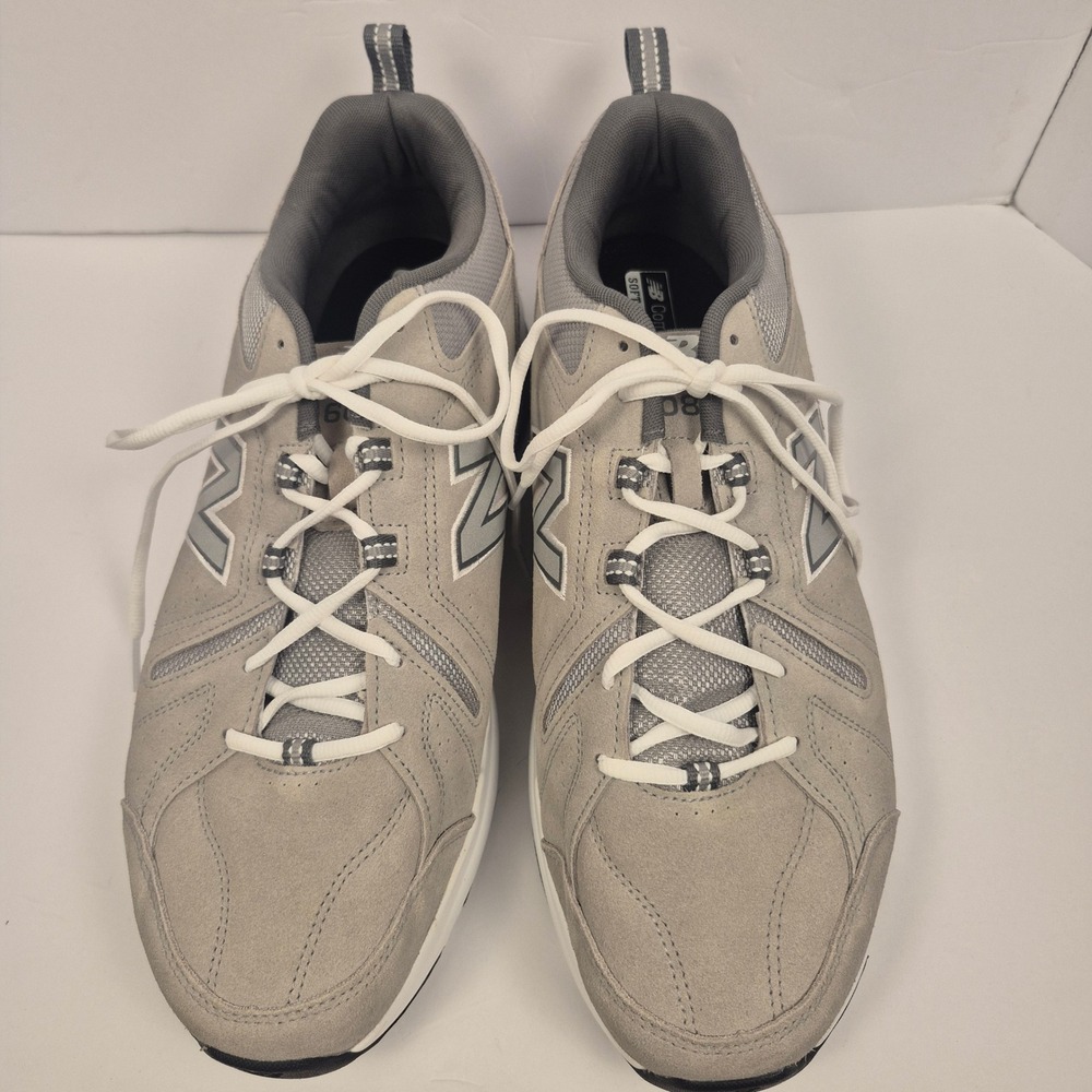 New Balance 608 Absorb Mens Gray Walking Running Shoes Comfort Insert Sneakers - Picture 3 of 9